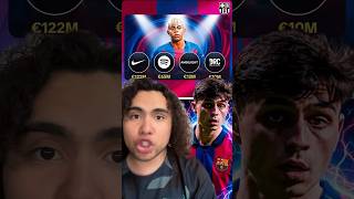 Le pagan millones por estar en la camiseta #nike #spotify #barcelona #patrocinadores #barca