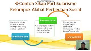 Jelaskan makna dari primordialisme dan etnosentrisme