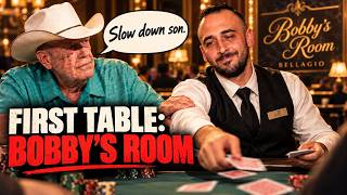 His First Table at Bellagio Was Doyle Brunson’s $4K/$8K Game. The Poker Boss Tells All!