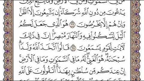 سورة يونس الشيخ ياسر الدوسري صفحة ٢١٦