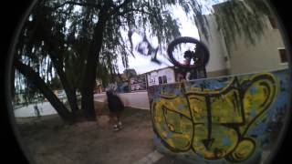 BMX Jump Grind Fail