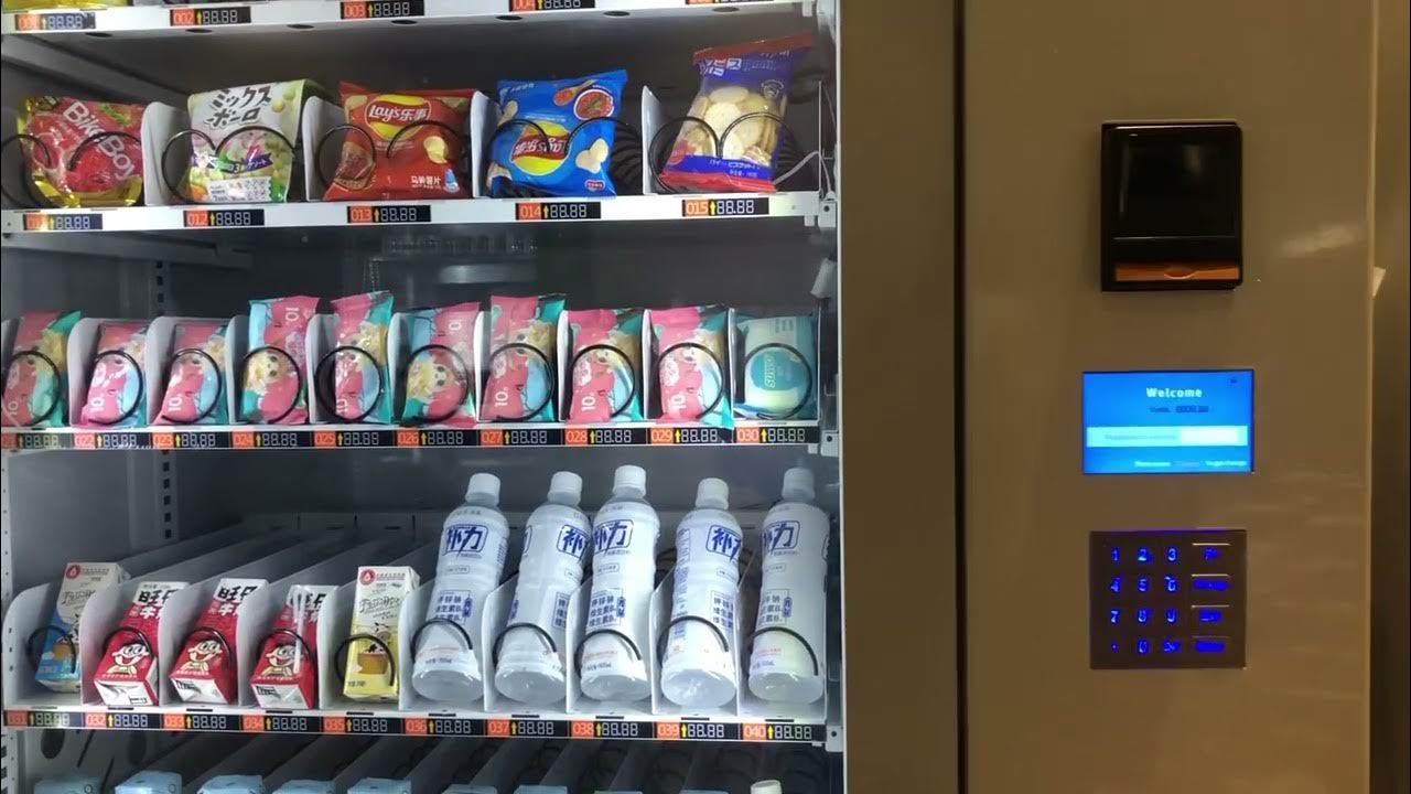 Cool Vending machine works with Cambodia YouTube