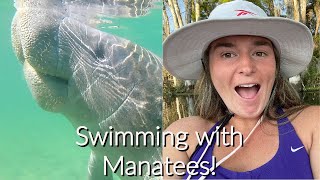 Swimming at the Manatee Capital of the World | Crystal River, Florida Vlog