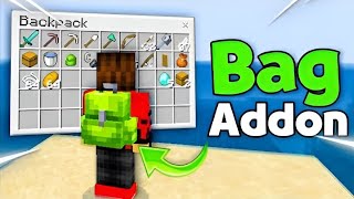 Best Bag Addon for Minecraft PE 2025 | Extra Inventory Slots