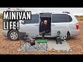 Retired Woman Lives Full-Time in a Kia Sedona Minivan (No-Build Vanlife Tour)