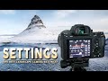 The BEST camera SETTINGS for landscape photography