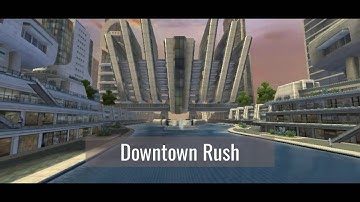 Gameplay of Downtown Rush by Lt. Pane in Cruise Riptide GP: Renegade by ROIAD gamings