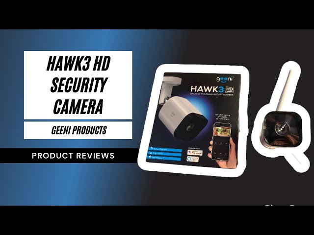 Geeni Hawk 3 1080p Outdoor Camera – Geeni Smarthome