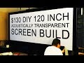 HUGE SPANDEX Projector Screen for Home Theater