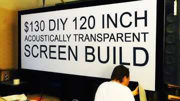 HUGE SPANDEX Projector Screen for Home Theater
