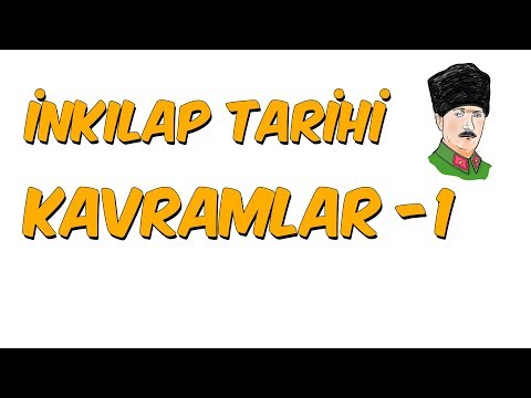 İnkılap Tarihi Kavramlar -1