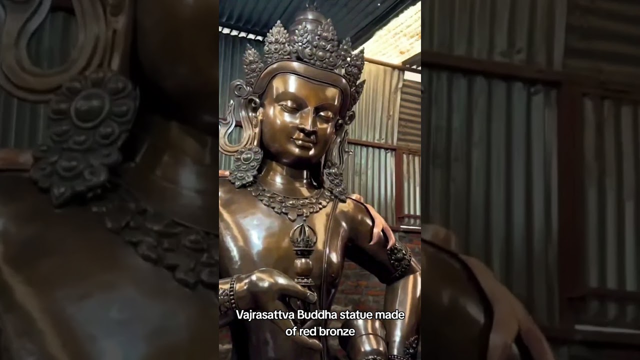 Gò tượng đồng Kim Cang Tát Đỏa cho thị trường Châu Á
