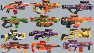 MINECRAFT NERF GUNS!? Automatic NERF Guns - Toy Gun Simulator - Toy Gun Game !!