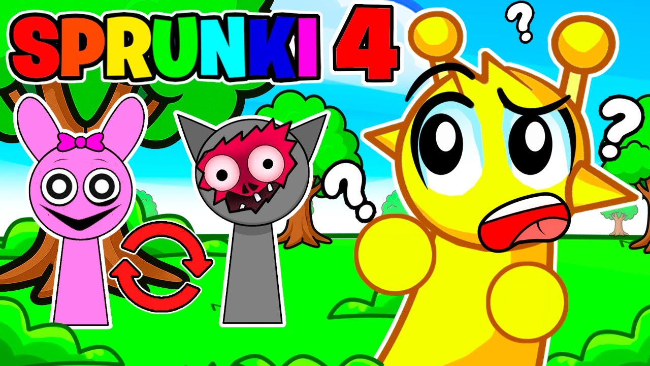 Simon e Oren TESTARAM os Sprunki TROCADOS