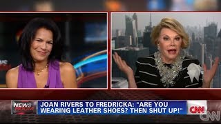 Joan Rivers Furiously Walks Out of CNN Interview