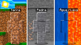 procurei meus inscritos disfarçados de blocos no Minecraft...