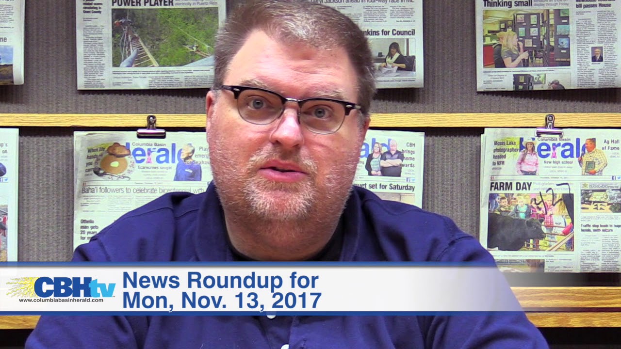 News Roundup for Monday, November 13, 2017 YouTube