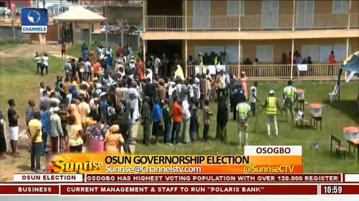 ChannelsTV Correspondents Give Update On Osun Election As Voters Throng Polling Units |Sunrise|