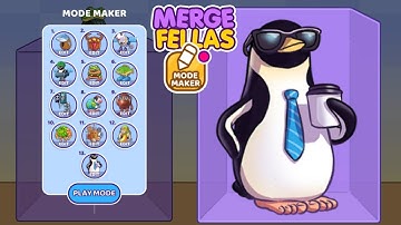 Merge Fellas Maker Mode Brainrot 8 Gameplay Walkthrough Reaching Max Level ×2 Brainrot All Bosses