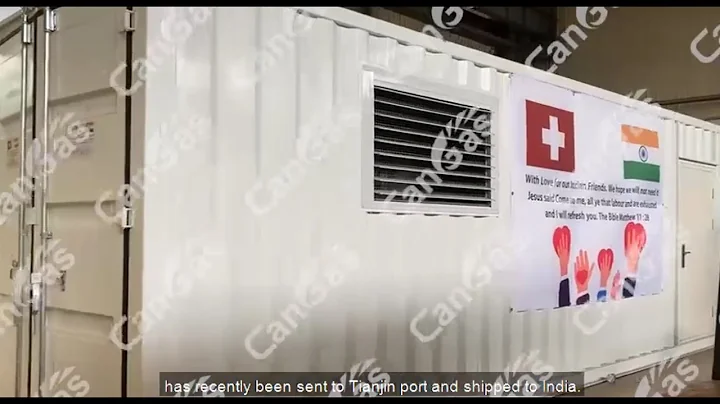 Containerized PSA Oxygen Generator with Cylinder Filling Station 93%~99 5%（Export to India）