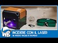 Incisione laser rapida e veloce