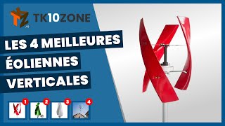 Les 4 meilleures éoliennes verticales