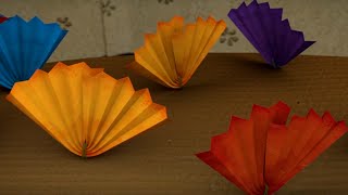 Мультфильм про оригами - Бумажки - Живые цветы - Серия 15