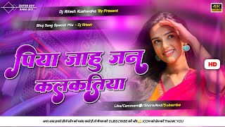 Piya Mor Jahu Jan Kalkatiya | DJ Ritesh Bhojpuri DJ Remix Song 2026 🔥