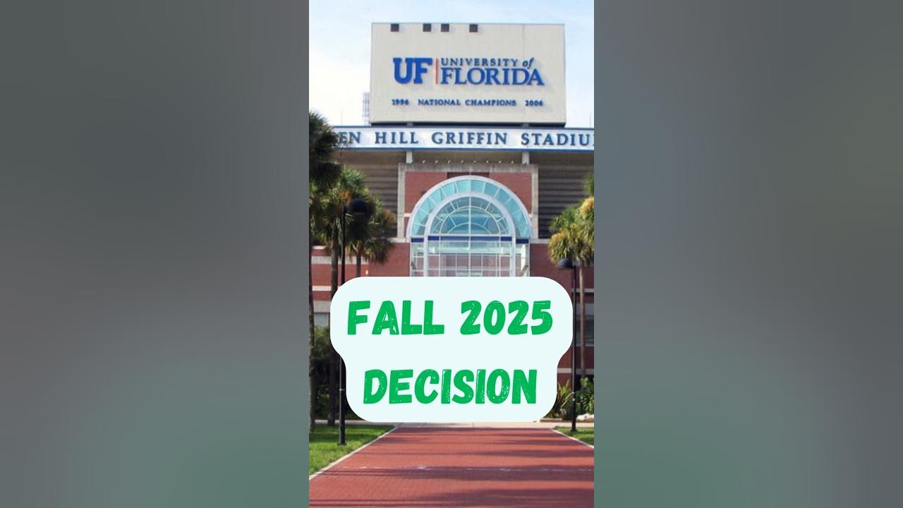 University of Florida fall 2025 decision!🎯 Did I Get In? 🤔 uf