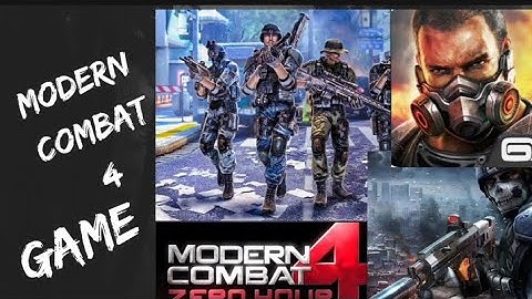 modern Combat 4:zero Hour game play  ]offline Android  game