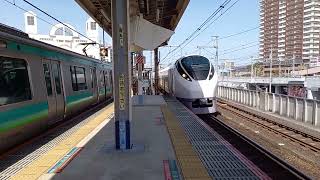 JR東日本E657系K5編成　南千住駅2番線通過　20240330 133021