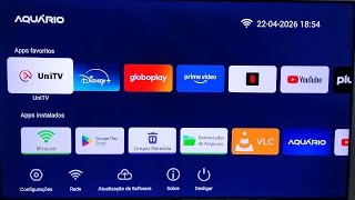 Testando TVBox AQUÁRIO! Como Baixar UNITV via Downloader? Melhor tv Box 2026