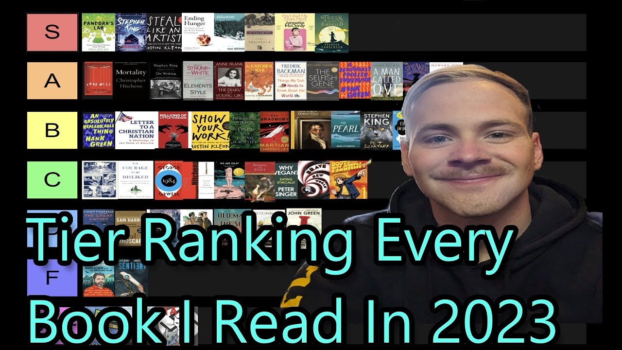 Tier Ranking All 53 Books I Read In 2023 - YouTube