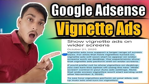 show vignette ads on wider screens