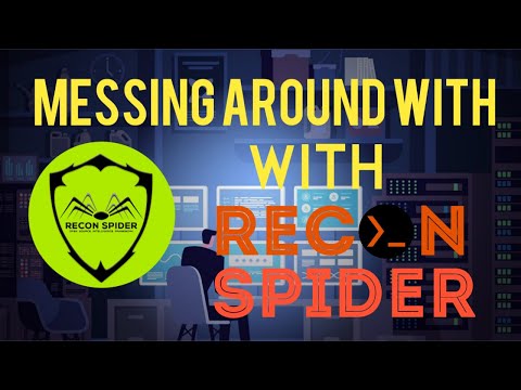 Messing Around with ReconSpider | Walkthrough | OSINT Tool 2020