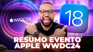 Thumbnail for CONHEÇA o iOS 18 e a INTELIGÊNCIA APPLE! Resumo Evento Apple WWDC24