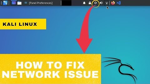 How To Fix Kali Linux Network Issue | Kali Linux WIFI Not Working | Linux WIFI icon Missing 2021