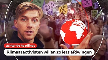 Wat schiet het klimaat op met Extinction Rebellion-arrestaties? | Achter de headlines | NOS
