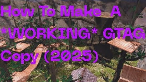 How To Make A *WORKING* GTAG Copy (2025)