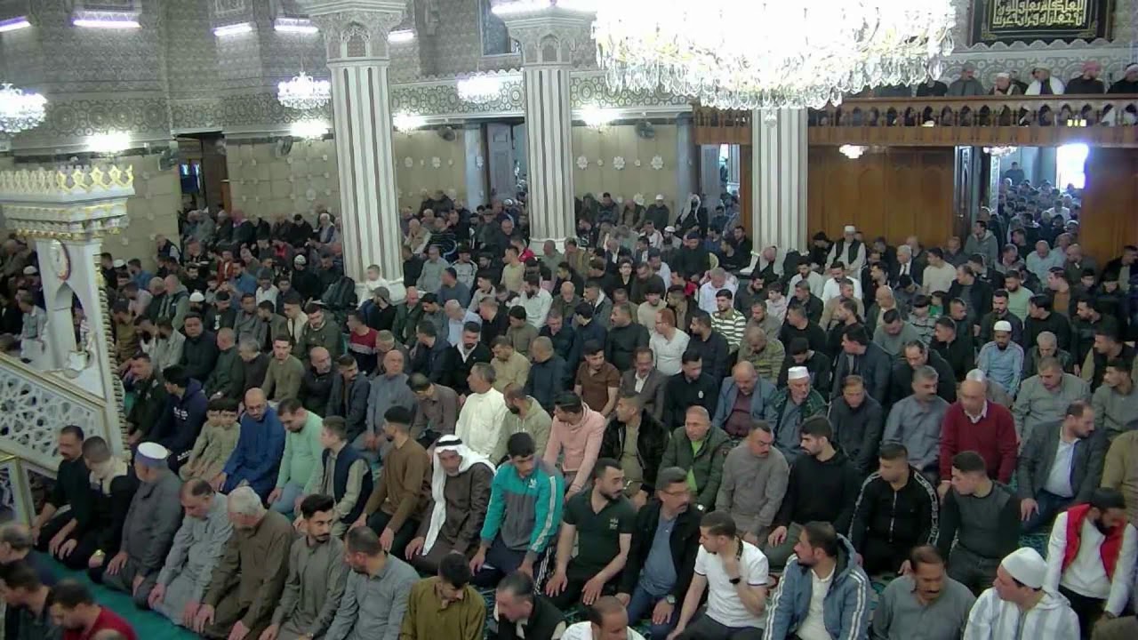 مباشر| خطبة وصلاة الجمعة من الحضرة الحنفية