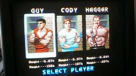 final fight 31khz mode. sharp x68000