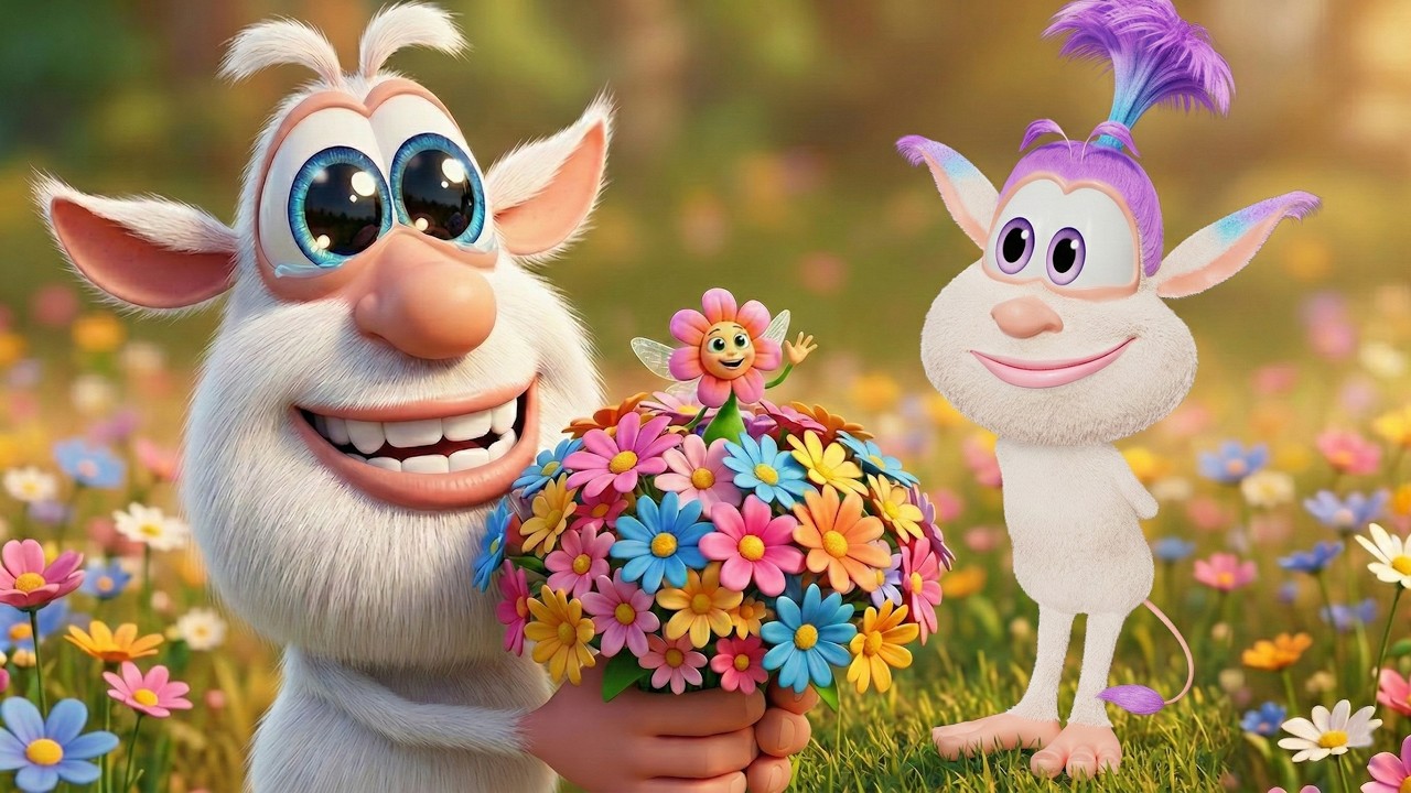 Буба - День цветов и доброты 💐 Мультфильм для детей