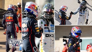 Oscar Piastri Congratulates Max Verstappen on Sprint Pole 😮 | Behind the Scenes | Austin GP 2025