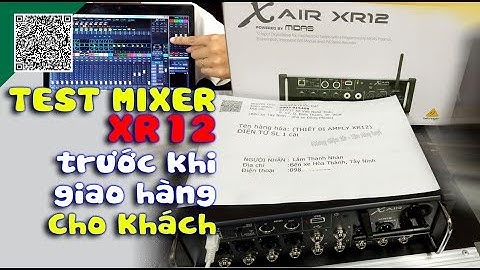 #MIXER_XR12 35 | HƯỚNG DẪN ĐẤU DÂY CHO MIXER XR12 VỚI LOA PROMAX