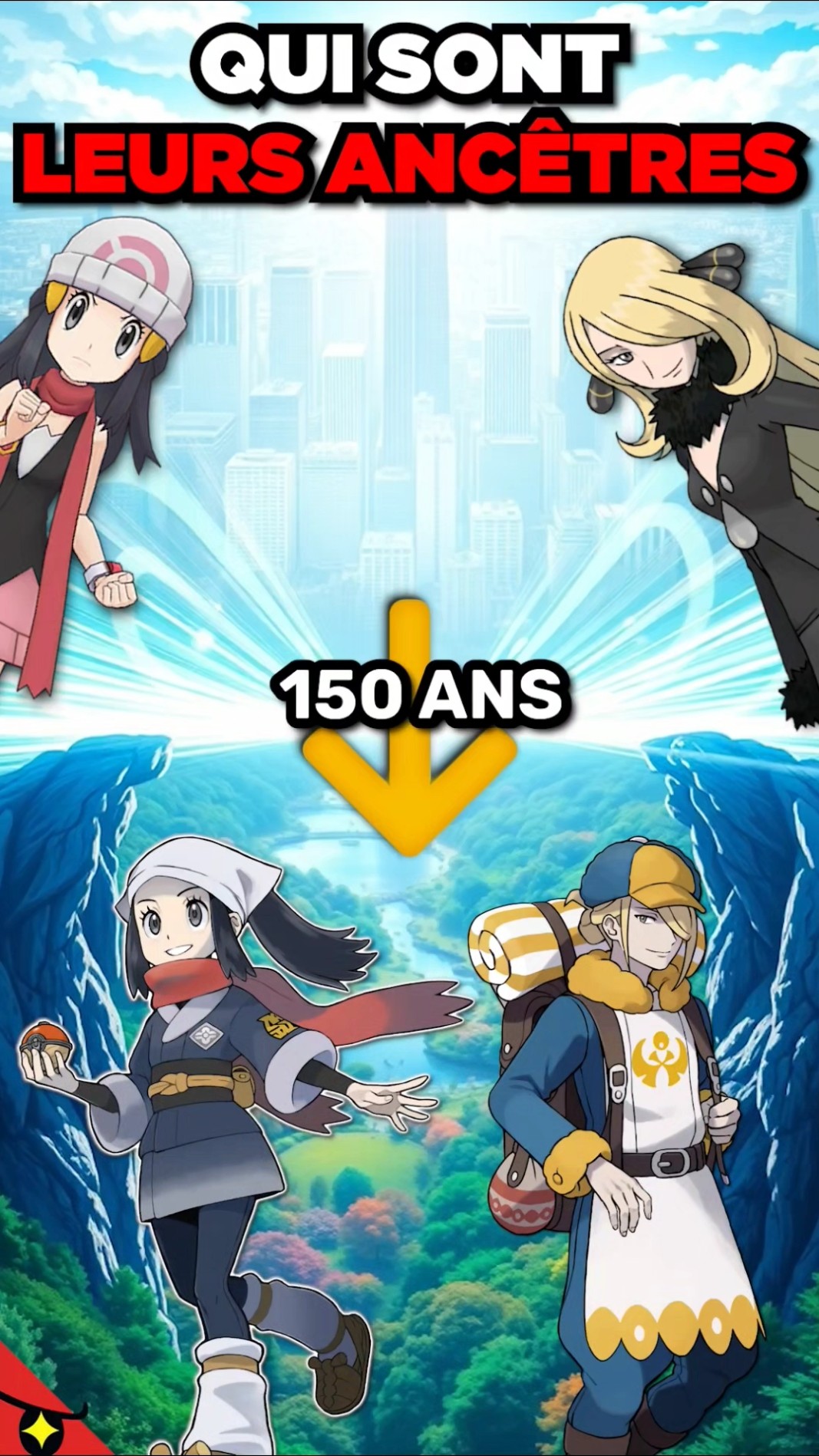 DE QUI SONT LES ANCÊTRES LES PERSOS DE LEGENDS ARCEUS ? ?