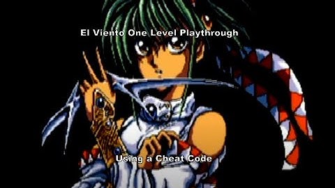 El Viento One Level Playthrough using a MegaDrive Cheat Code :D #Megadrive #Sega #CheatCodes #Retro