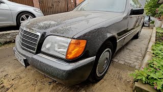 Нашли НОВЫЙ Mercedes W140 Кабан с пробегом 12 тысяч км!!! Супер Капсула Времени 1993 года