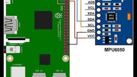 Raspberry Pi Dersleri 5 I2C Protokolü ve SMBUS Kütüphanesini Kullanarak MPU6050 ile Haberleşme