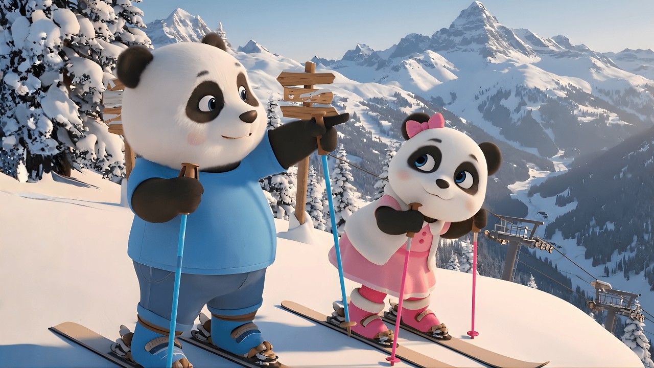 🐼 A Fun Ski Trip Turns Dangerous… Will the Panda Brothers Return Safely? 😨 | Baby Panda