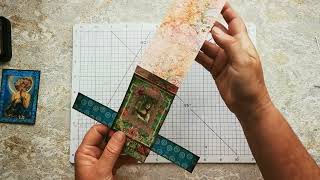 Boho Heart Interactive Waterfall Card